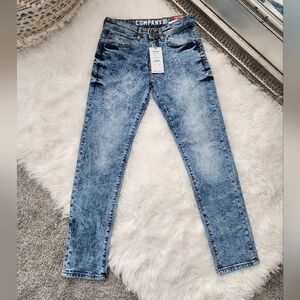 Company 81 Cloud Wash Stratford Slim Fit Premium Stretch Jeans Size 28X3…